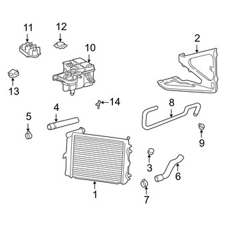 Porsche OE - Cooling - Radiator & Components (Primary)