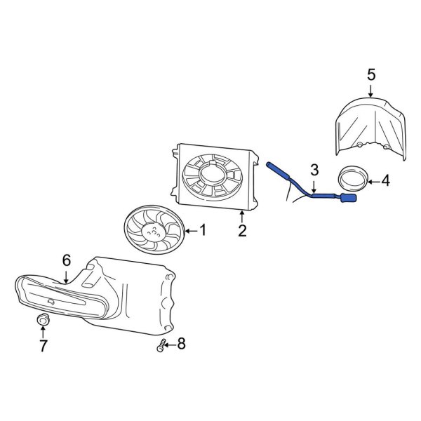 Engine Cooling Fan Resistor