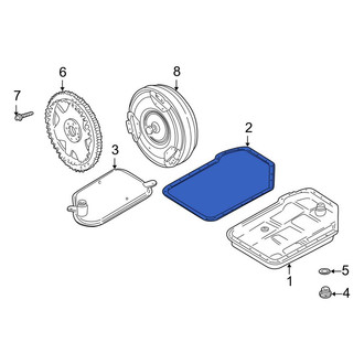 Porsche OE - Transmission Oil Pan Gasket