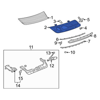 Porsche OE - Rear Lower Spoiler