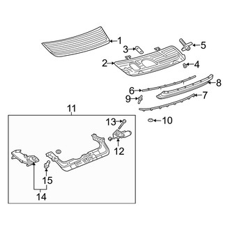 Porsche OE - Engine Lid - Spoiler