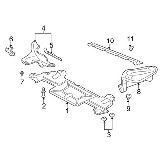 Porsche OE - Pillars, Rocker & Floor - Splash Shields (Targa)