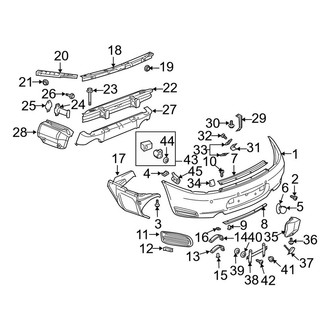 Porsche OE - Rear Bumper - Bumper & Components (Carrera 4S Coupe)
