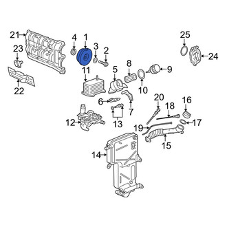 Porsche OE - Engine Crankshaft Pulley
