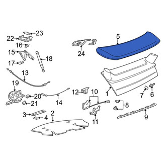 Porsche OE - Rear Spoiler