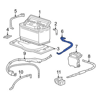 Porsche OE - Battery Cable