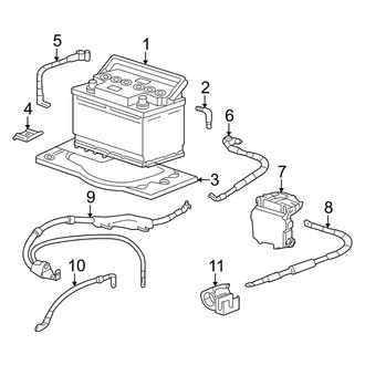 Porsche OE - Electrical - Battery (Carrera / Carrera 4 / Targa 4 997 Body Code 3.6L)