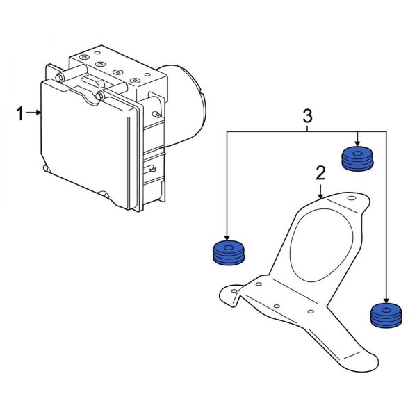 ABS Modulator Insulator