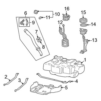 Porsche OE - Fuel System Components
