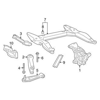 Porsche OE - Front Suspension - Suspension Components (AWD Naturally Aspirated)
