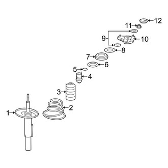 Porsche OE - Front Suspension - Struts & Components