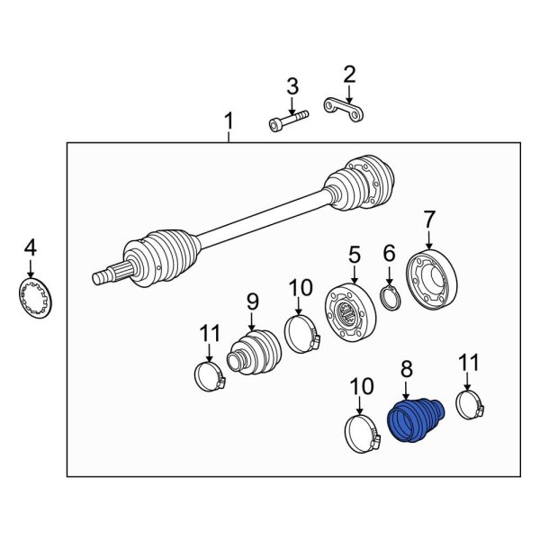 CV Joint Boot Kit