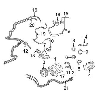 Porsche OE - Steering Gear & Linkage - Pump & Hoses (997 Body Code)