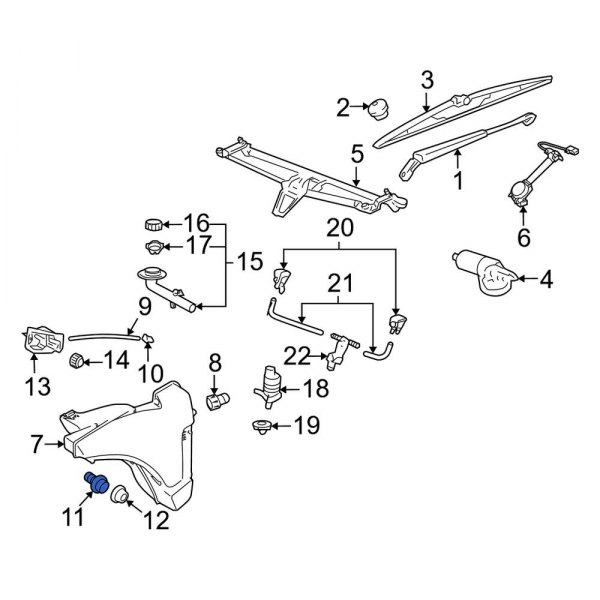 Washer Fluid Level Sensor