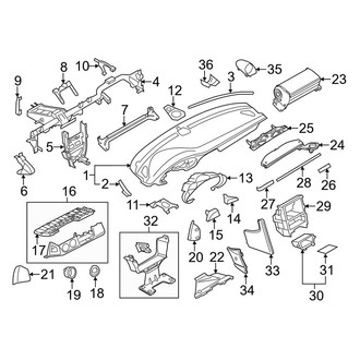 Porsche OE - Instrument Panel (997 Body Code Naturally Aspirated)