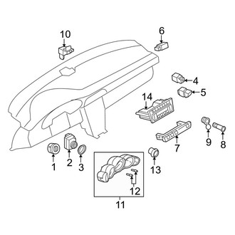 Porsche OE - Instrument Panel - Cluster & Switches