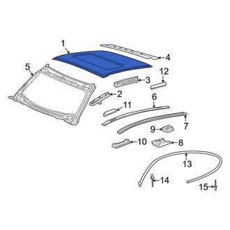 Porsche OE - Roof Panel