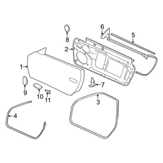 Porsche OE - Door & Components (Carrera / Carrera 4S / Carrera S / GT3 / Targa 997 Body Code)