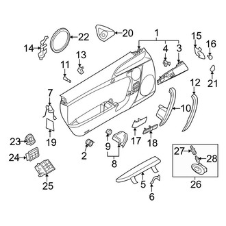 Porsche OE - Door - Interior Trim