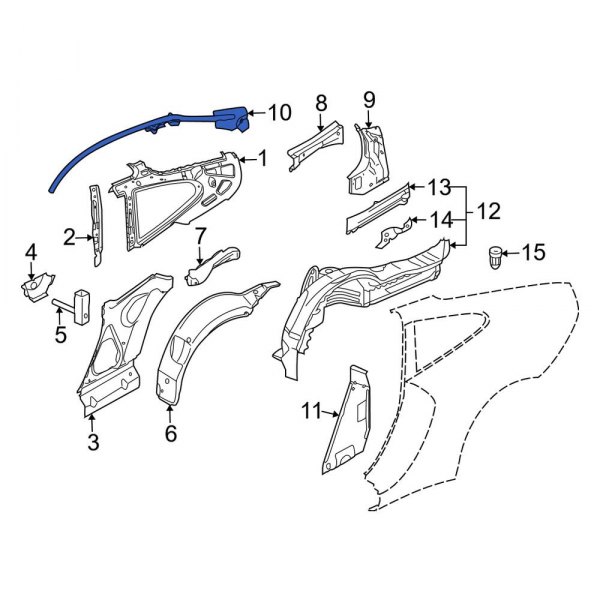 Quarter Panel Reinforcement