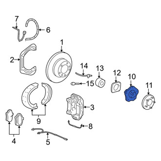Porsche OE - Rear Wheel Hub