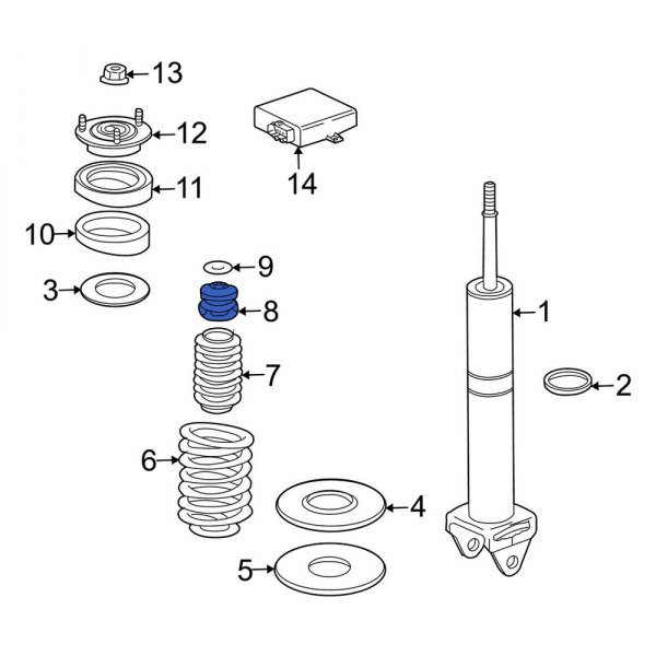 Suspension Strut Bumper