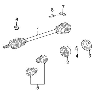 Porsche OE - Rear Suspension - Drive Axles