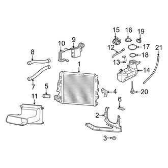 Porsche OE - Cooling - Radiator & Components (Primary)