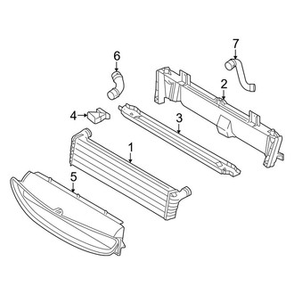 Porsche OE - Cooling - Radiator & Components (Auxiliary), (Carrera / Carrera S 997 Body Code)