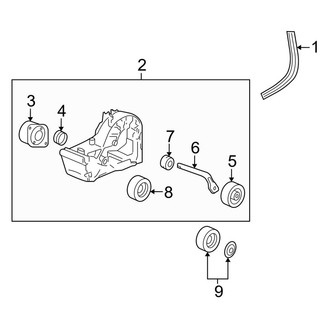 Porsche OE - Cooling - Belts & Pulleys (997 Body Code)