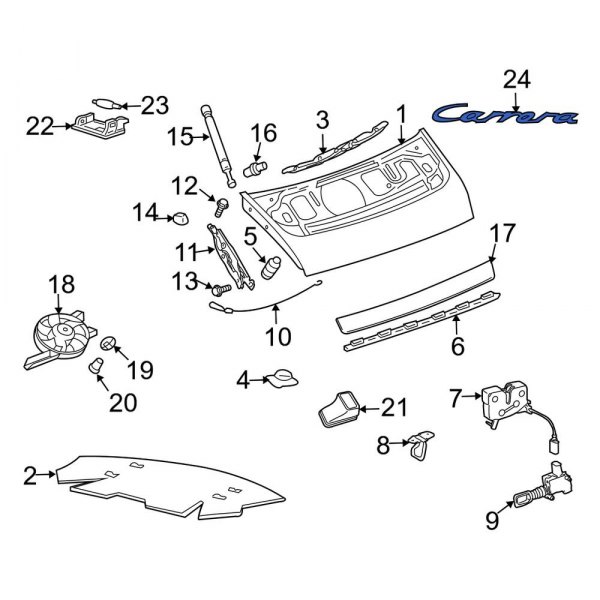 Deck Lid Emblem