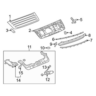 Porsche OE - Engine Lid - Spoiler (997 Body Code Naturally Aspirated)