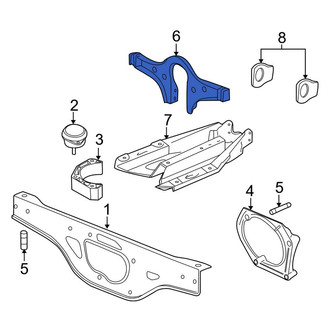Porsche OE - Transmission Crossmember