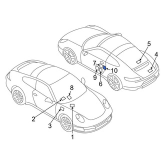 Porsche OE - Tire Information Label