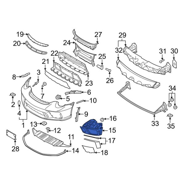 Grille Bracket