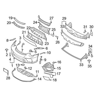 Porsche OE - Front Bumper - Bumper & Components (GT3)
