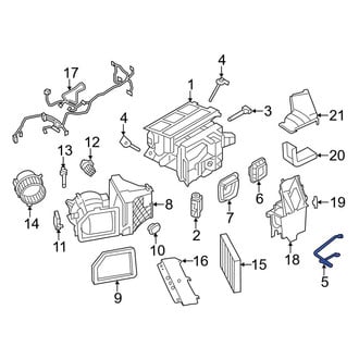 Porsche OE - A/C Evaporator Drain