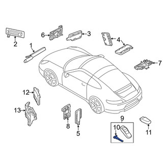 Porsche OE - Keyless Entry Transmitter