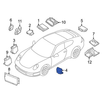 Porsche OE - Front Anti-Theft Alarm Control Unit