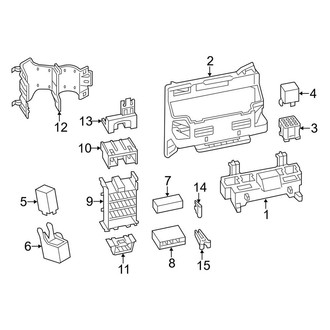 Porsche OE - Electrical - Fuse & Relay (Instrument Panel), (991 Body Code 3.0L / 3.8L)