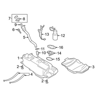 Porsche OE - Fuel System Components