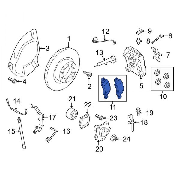 Disc Brake Pad Set