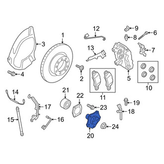 Porsche OE - Front Wheel Hub