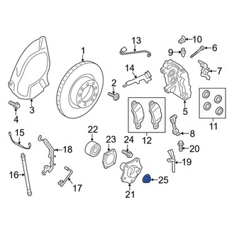 Porsche OE - Rear Axle Nut