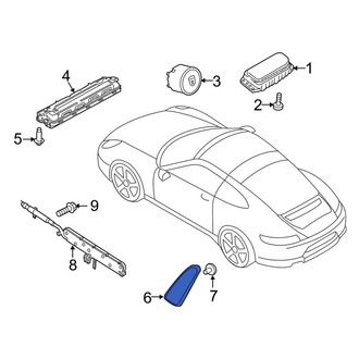 Porsche OE - Front Left Seat Air Bag