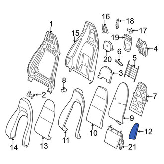 Porsche OE - Front Left Seat Air Bag