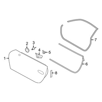 Porsche OE - Door & Components (Coupe)