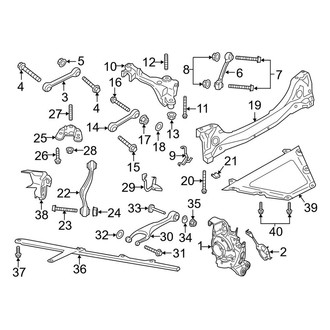 Porsche OE - Rear Suspension - Suspension Components