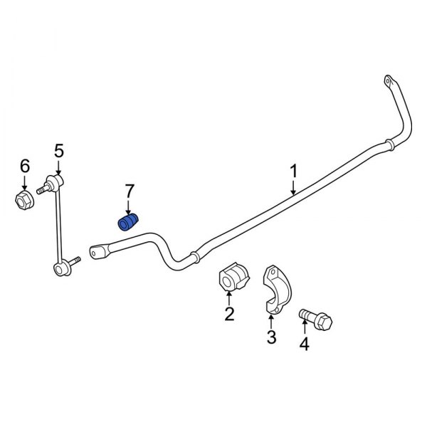 Suspension Stabilizer Bar Link Nut