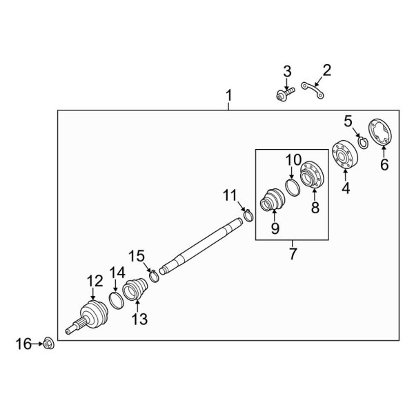 Rear Suspension - Drive Axles